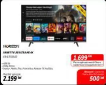 SMART TV LED ULTRA HD 4K