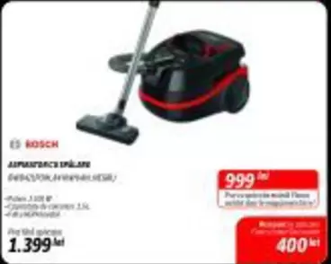 Bosch - ASPIRATOR SPALARE BWD420POW, BWD41720 (SER)