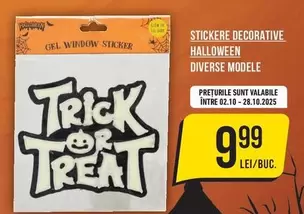 STICKERE DECORATIVE HALLOWEEN