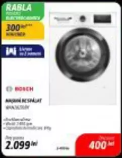 Bosch - MAȘINĂ DE SPĂLAT RUFE