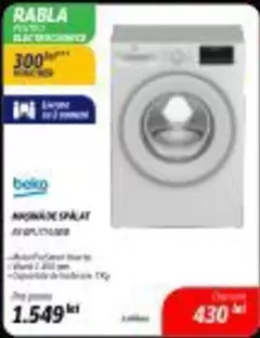 Beko - MAȘINĂ DE SPĂLAT