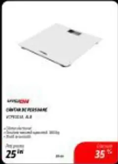 CANTAR DE PERSOANE VC7031A ALBA