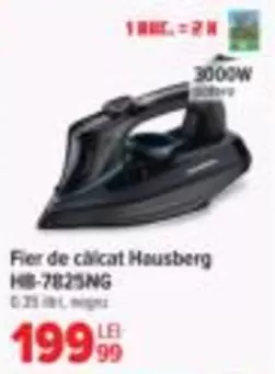 Fier de calcat HB-7825NG