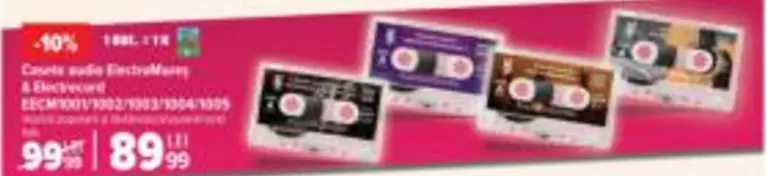 Casete audio Electromemory & Electronic