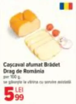 Cascaval afumat Brădet
