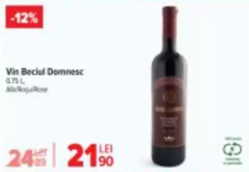 Vin Beciul Domnesc