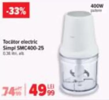 Tocător electric Simpi SMC400-25