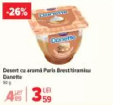 Desert cu aroma Paris Brest/tiramisu