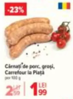 Cârnaţi de porc, groşi