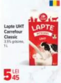 Lapte UHT Classic