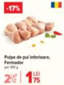 Pulpe de pui inferioare