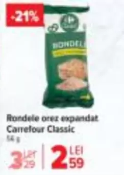 Rondele orez expandat