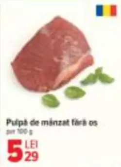 Pulpă de mînzat fără os