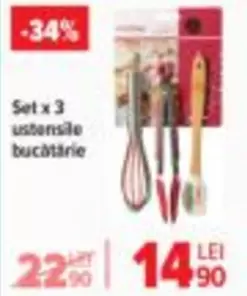 Set x 3 ustensile bucătărie