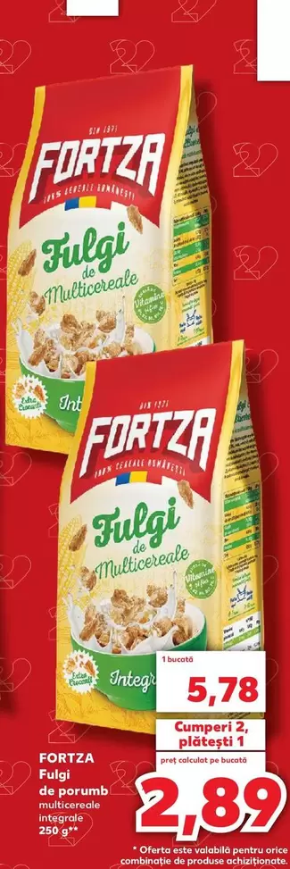 Fulgi de porumb multicereale