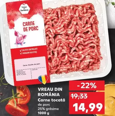 Carne tocată de porc