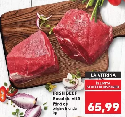 IRISH BEEF Rasol de vită fără os