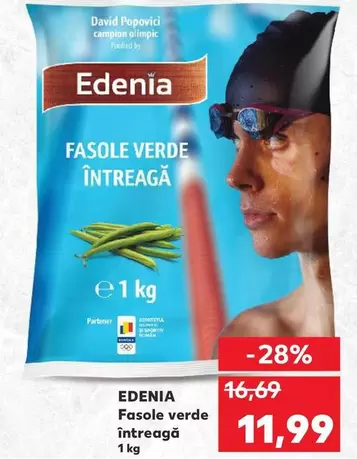 Fasole verde întreagă