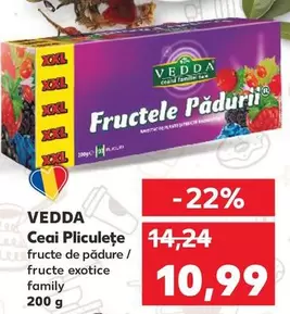 Ceai Pliculeţe fructe de pădure / fructe exotice family