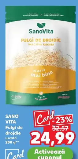 Sano Vita - Fulgi de drojdie