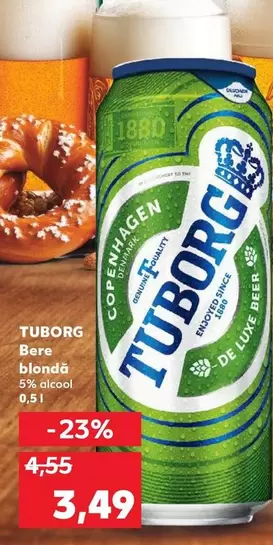 Tuborg - Bere blonda