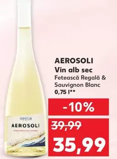 Alb - Vin alb sec Fetească Regală & Sauvignon Blanc