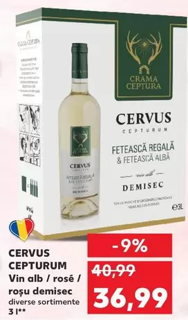 Alb - Vin alb / rosé / roșu demisec