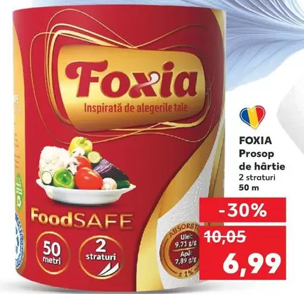 Prosop de hârtie 2 straturi 50 m