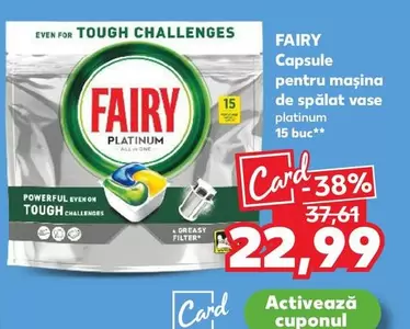 Capsule pentru maşina de spălat vase platinum