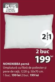 NONSNIBBA pernă
