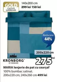 MARIA lenjerie de pat cu cearşaf