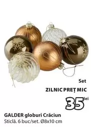 GALDER globuri Crăciun