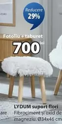 Fotoliu + taburet