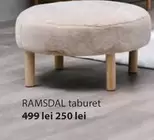 RAMSDAL taburet
