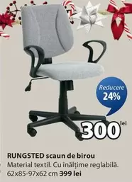 RUNGSTED scaun de birou