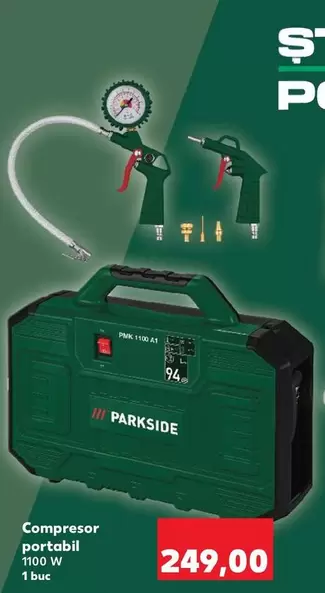 Compresor portabil 1100 W