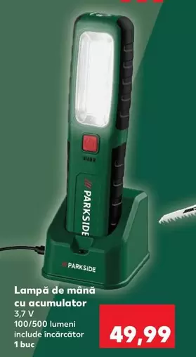 Lampă de mână cu acumulator