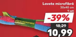 Lavete microfibră