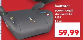 Înălțător scaun copii standard ECE R129