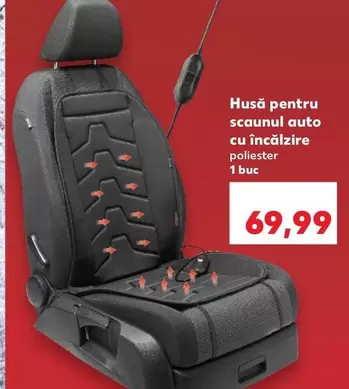 Husă pentru scaunul auto cu încălzire
