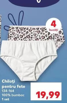 Chiloți pentru fete