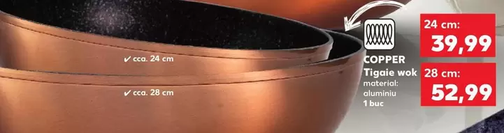 COPPER Tiglie wok