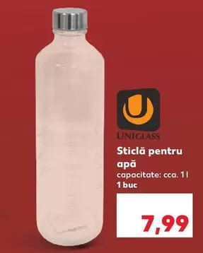 Sticlă pentru apă