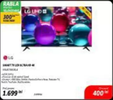 Lg - SMART TV LED 70U6200 4K