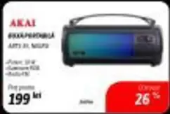 BOXA PORTABILA ARTS 31, NEGRU