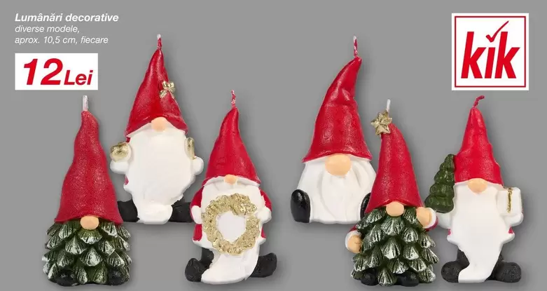 Lumânări decorative