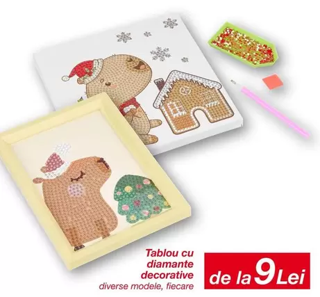 Tablou cu diamante decorative