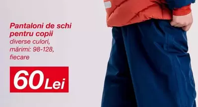 Pantaloni de schi pentru copii