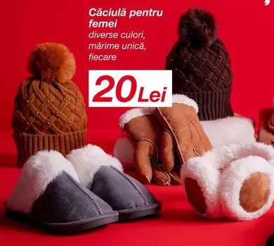 Căciulă pentru femei