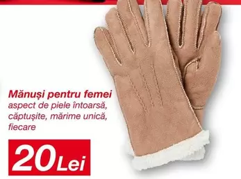 Mănuşi pentru femei